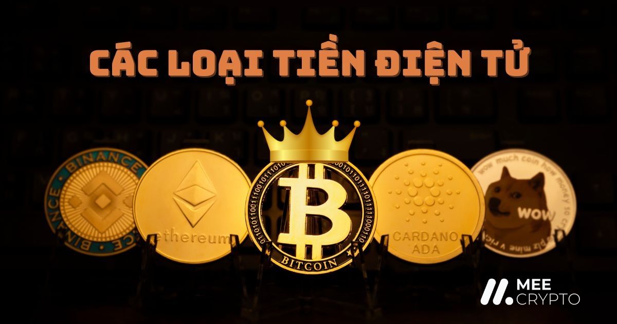 Các loại tiền Crypto phổ biến